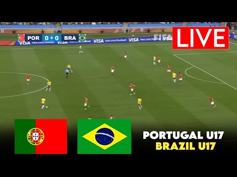 🔴LIVE : Portugal U17 vs Brazil U17 | FIFA U17 World Cup 2025 Semi-final | Match Live | SIMULATION