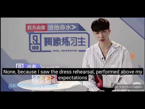 [Engsub] IDOL PRODUCER Yixing comment to the trainee performance & Ranking