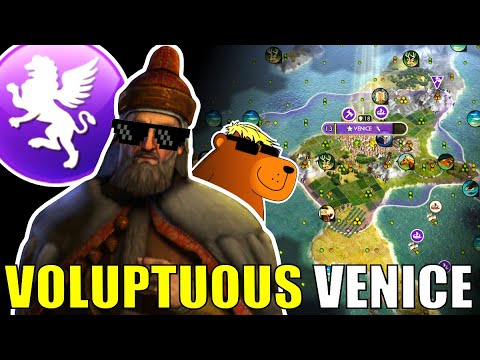 Civ 5 | The Return Of Mega City VENICE, Civ 5 Returns! – (#1 Deity Venice Civilization V)