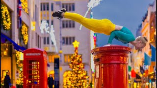 Christmas Gymnastics Photoshoot In London // Behind The Scenes