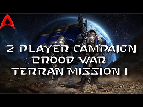 StarCraft BW Co-op Campaign || Terran Mission 1: First Strike
