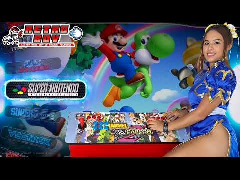 MARVEL VS CAPCOM 2 Arcade Stick with 18,500 games feat VGT Chun-Li, Consoles Included Showcase
