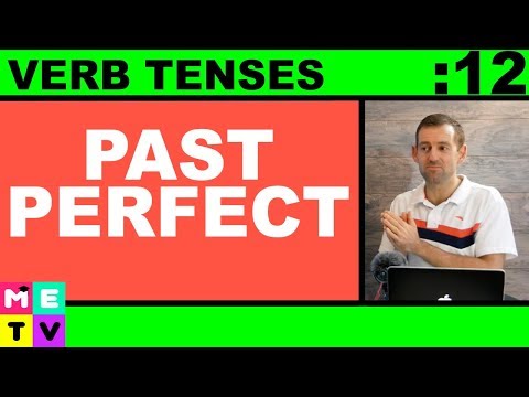 Past Perfect Verb Tense