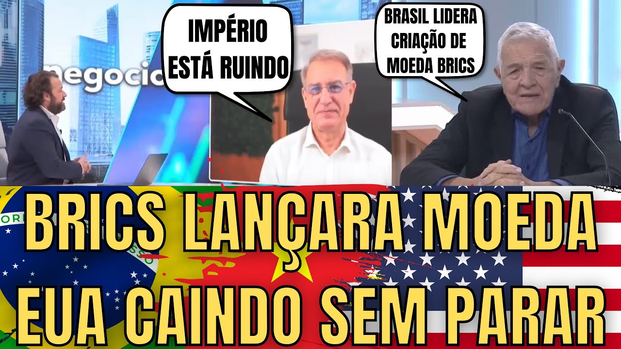 Criptomoeda BRICS… EUA EM QUEDA #Brasil #BRICS