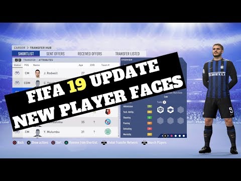 FIFA 19 November Update: 40+ New Player Faces!