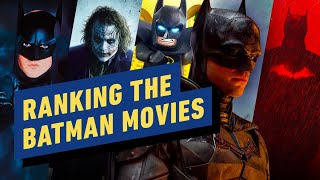 Ranking the Batman Movies (2022)