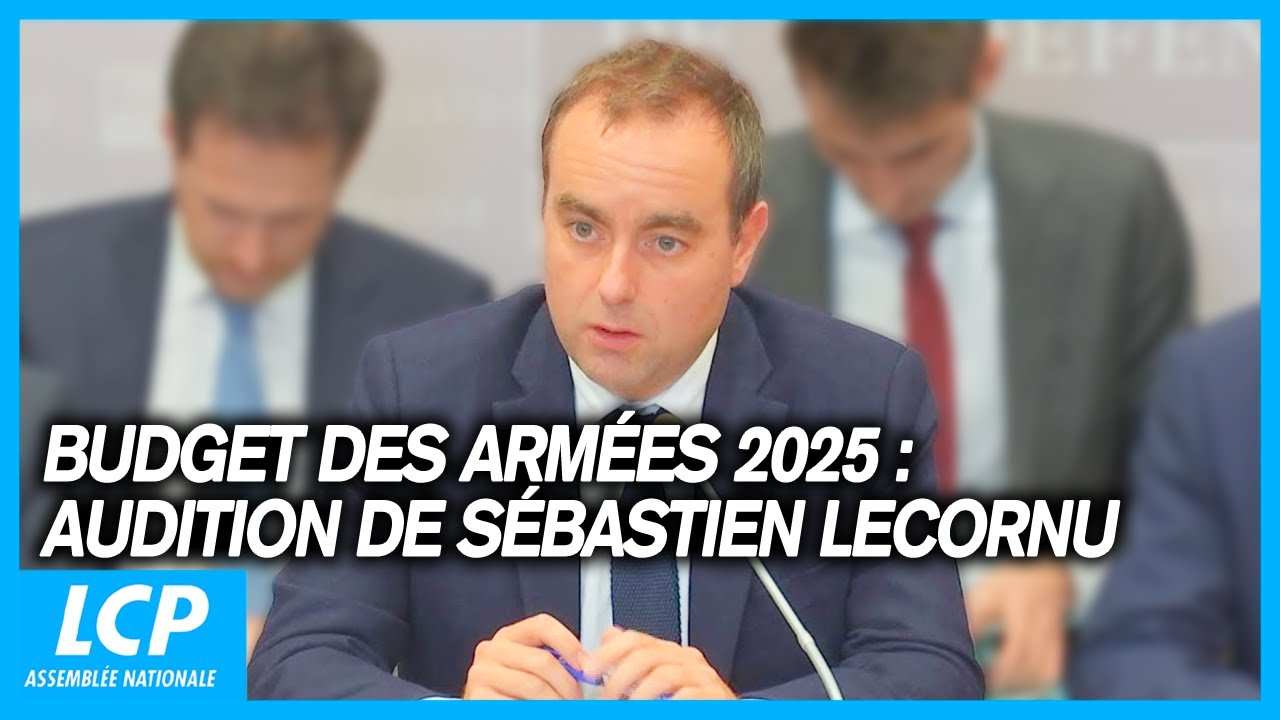 Budget des Armées 2025 : audition de Sébastien Lecornu - 14/10/2024