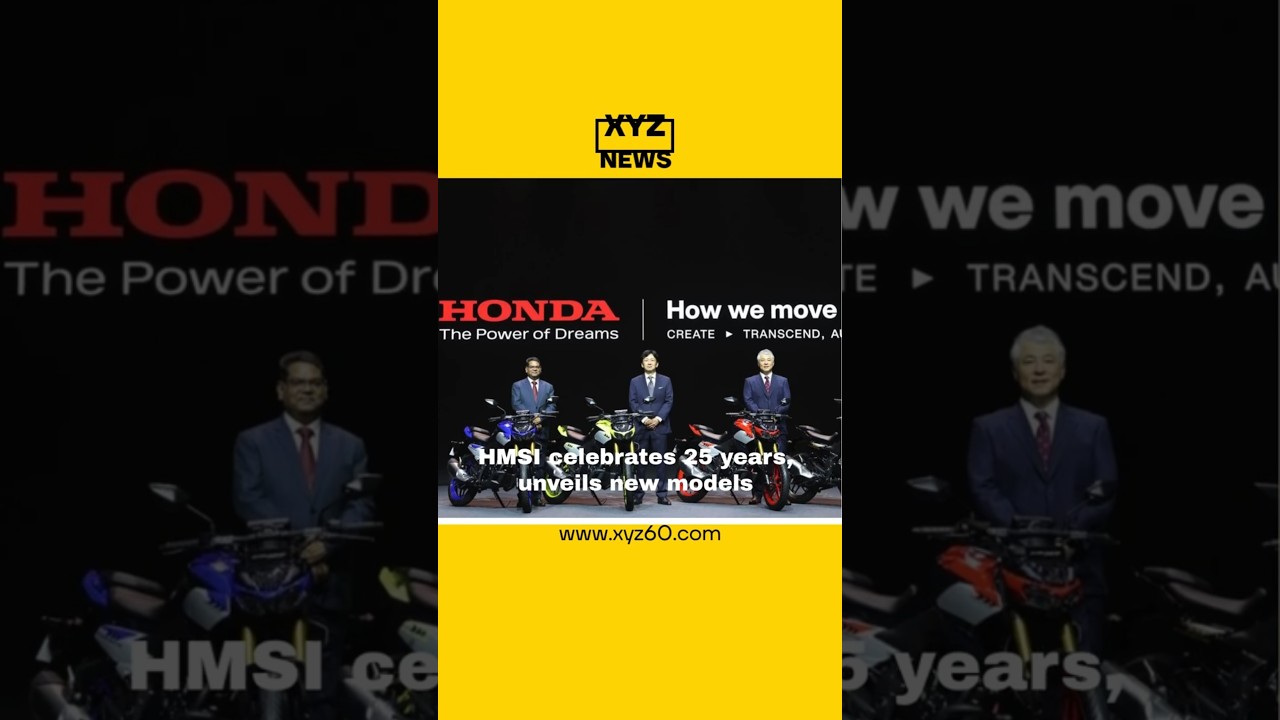 HMSI celebrates 25 years, unveils new models