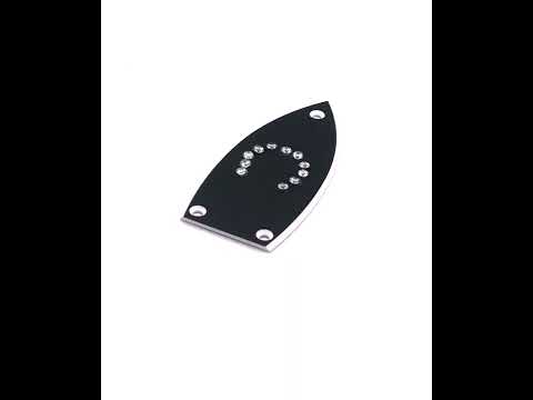 Gretsch Horseshoe Diamonds 006-0898-000 Truss Rod Cover Tone Stone image 5