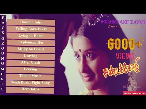 SandaiKozhi | Full Movie Best BGM | Yuvan Shankar Raja|♥