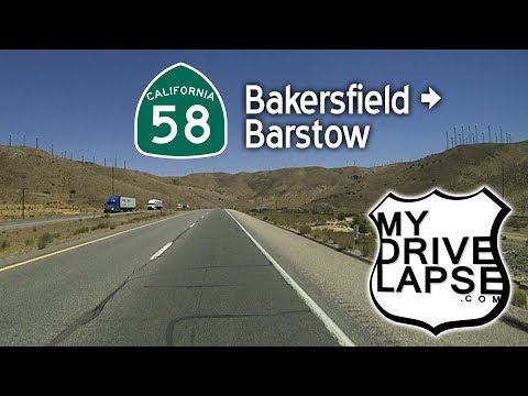 Mojave Desert Drive! California 58: Bakersfield to Barstow