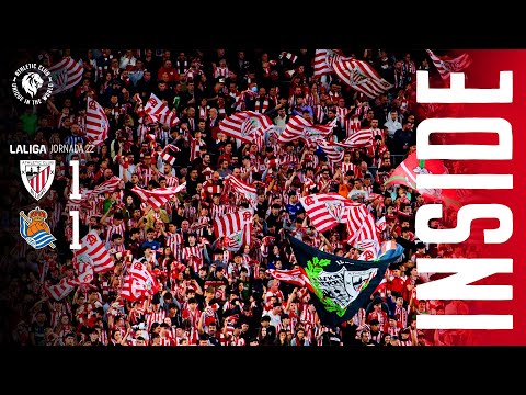 Imagen de portada del video INSIDE I Athletic Club 1-1 Real Sociedad I LaLiga 2025/26 MD22
