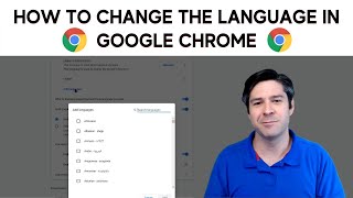 How To Change the Language in Google Chrome Back To English (Or Add a New Language!)