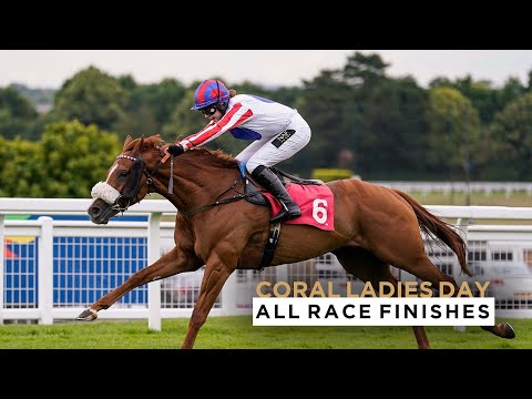 ALL RACE  FINISHES FROM LADIES DAY AHEAD OF THE CORAL-ECLIPSE AT SANDOWN PARK RACECOURSE