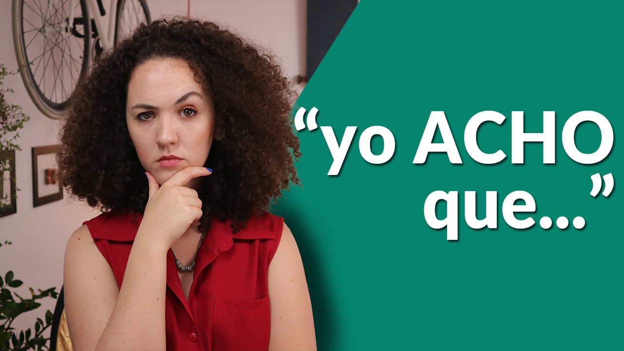 Verbos de Opinião em Espanhol 🤔