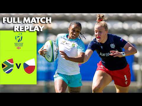 South Africa SURVIVE scare 😱 | Czechia v South Africa | Cape Town HSBC SVNS 2025 | Full Match Replay