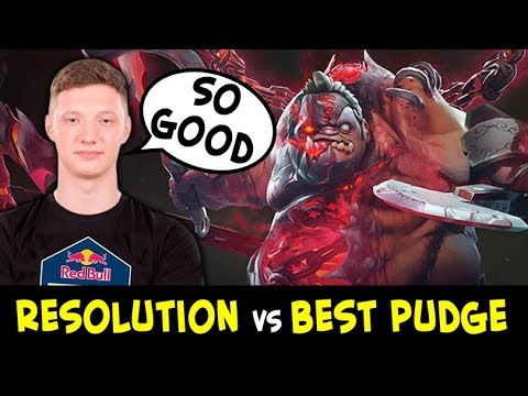 Resolution vs BEST PUDGE in pub — Qupe