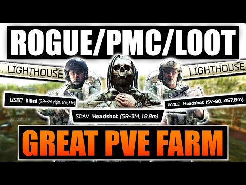 BLAST PVE LIGHTHOUSE EASILY! Escape From Tarkov PVE