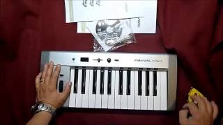 Video thumbnail for Unboxing Swissonic EasyKey 25 - Clavier  maitre USB MIDI 25 touches by POUBNEWS