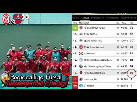 Futsal Regionalliga - Fortuna Hamburg schafft den Klassenerhalt ! / Matchday Matchday