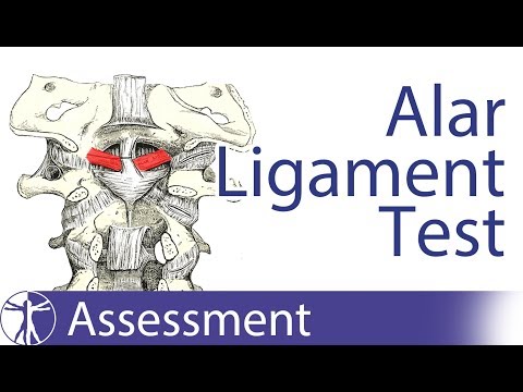 Alar Ligament Stress Test | Upper Cervical Spine Instability
