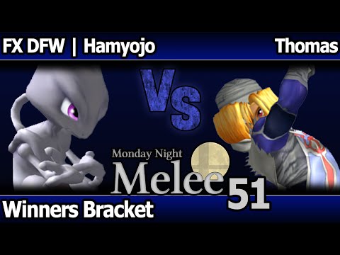 MNM 51 Melee - FX DFW | Hamyojo (Mewtwo, C Falcon) vs Thomas (Sheik) - Winners Bracket