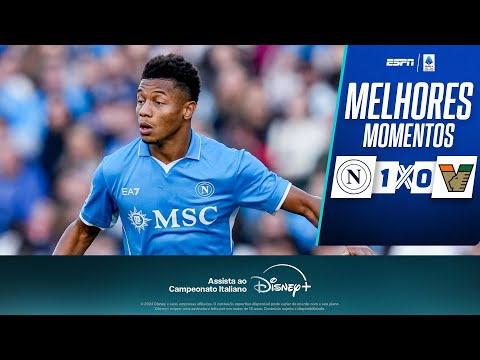 Gols e lances de Napoli x Venezia