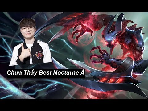 T1 Faker Stream | T1 Faker Fights Nocturne Mid Against Yasuo Han Shovel