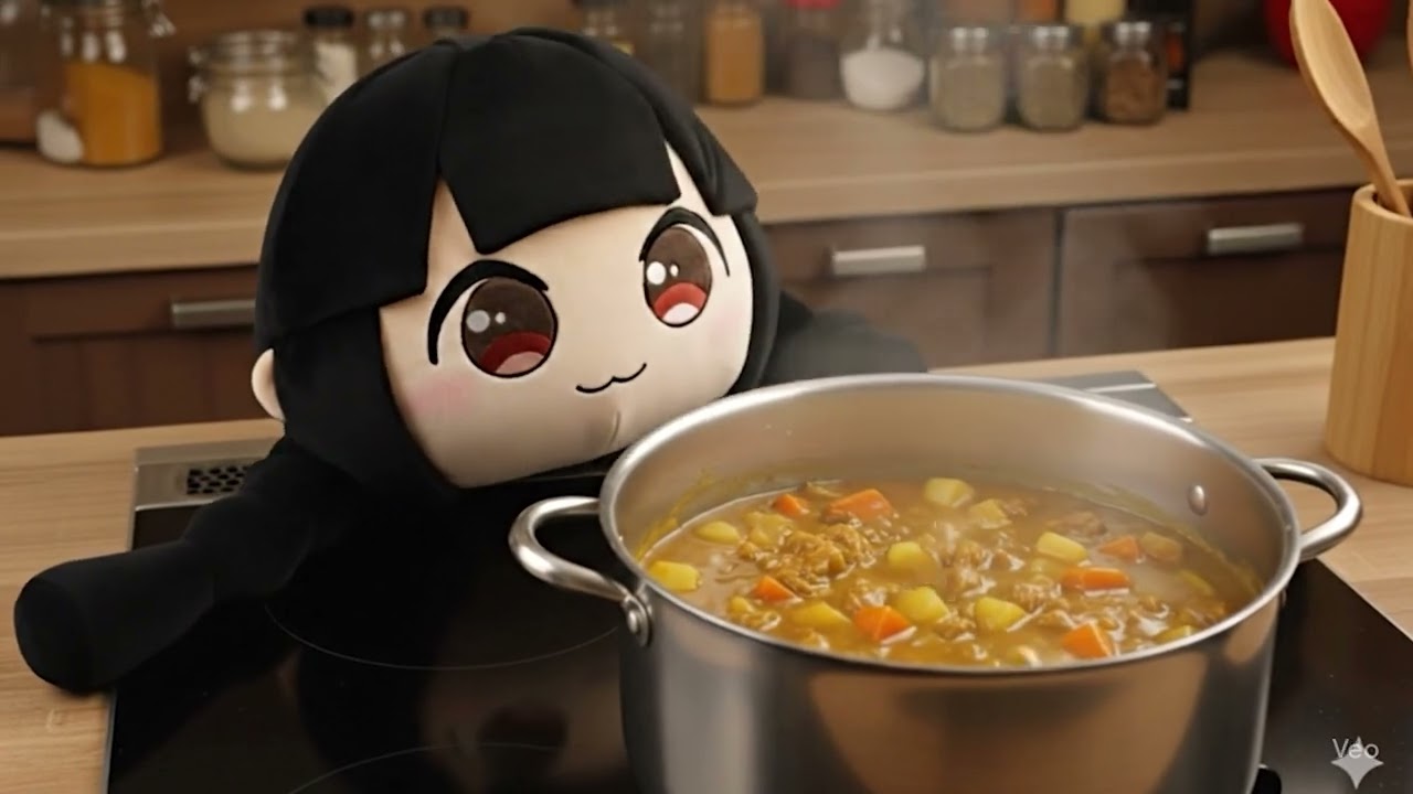 宮間めさの『軍艦カレー』CM風動画