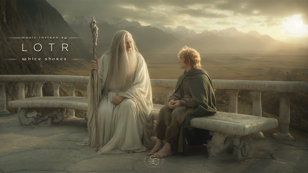 White Shores - The Journey Doesn't End | LOTR Ambient Music