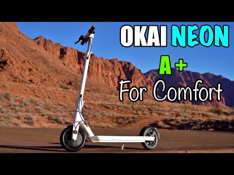OKAI Neon Commuter Scooter