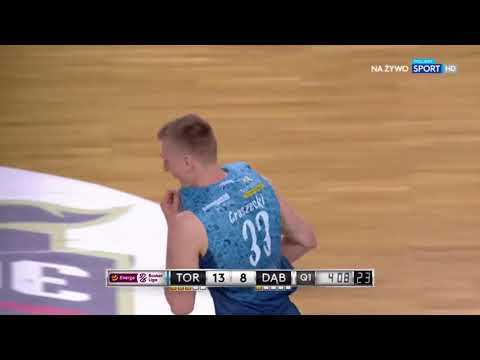 Wiśniewski podaje do tyłu, Gruszecki kończy z góry! #EnergaBasketLiga #PLKPL