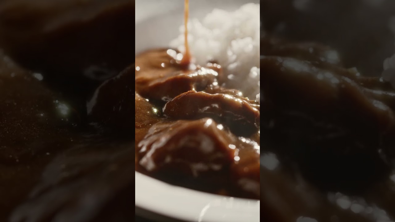 【WEBCM】数量限定 THE牛カレー  #shorts