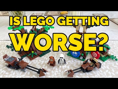 Is LEGO Getting Worse? Comparing 2011 Ewok Attack to 2019 Endor Assault