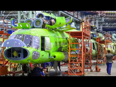 Unglaubliche Hubschrauberfabrik, die du sehen solltest