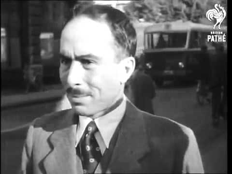 King Talal Of Jordan In Switzerland 1952