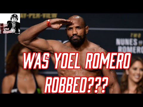Yoel Romero vs. Paulo Costa Decision - Was Yoel Romero Robbed at UFC 241?