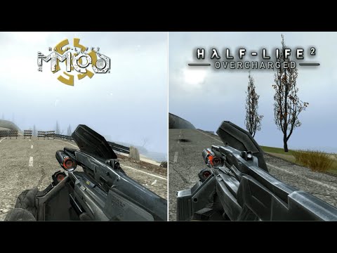 Half-Life 2: MMod vs OVERCHARGE - Particles And Details Comparison