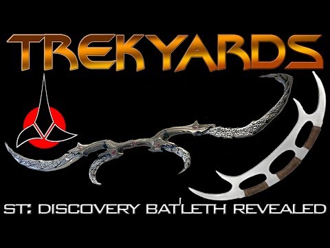ST: Discovery Klingon New Bat'leth- Trekyards Analysis