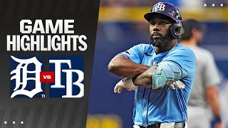 Tigers vs. Rays Game Highlights (4/24/24) | MLB Highlights