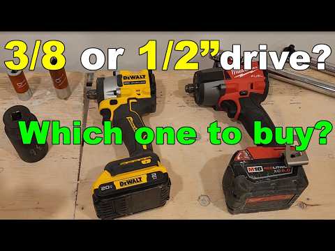 First impact wrench 3/8" or 1/2" drive?