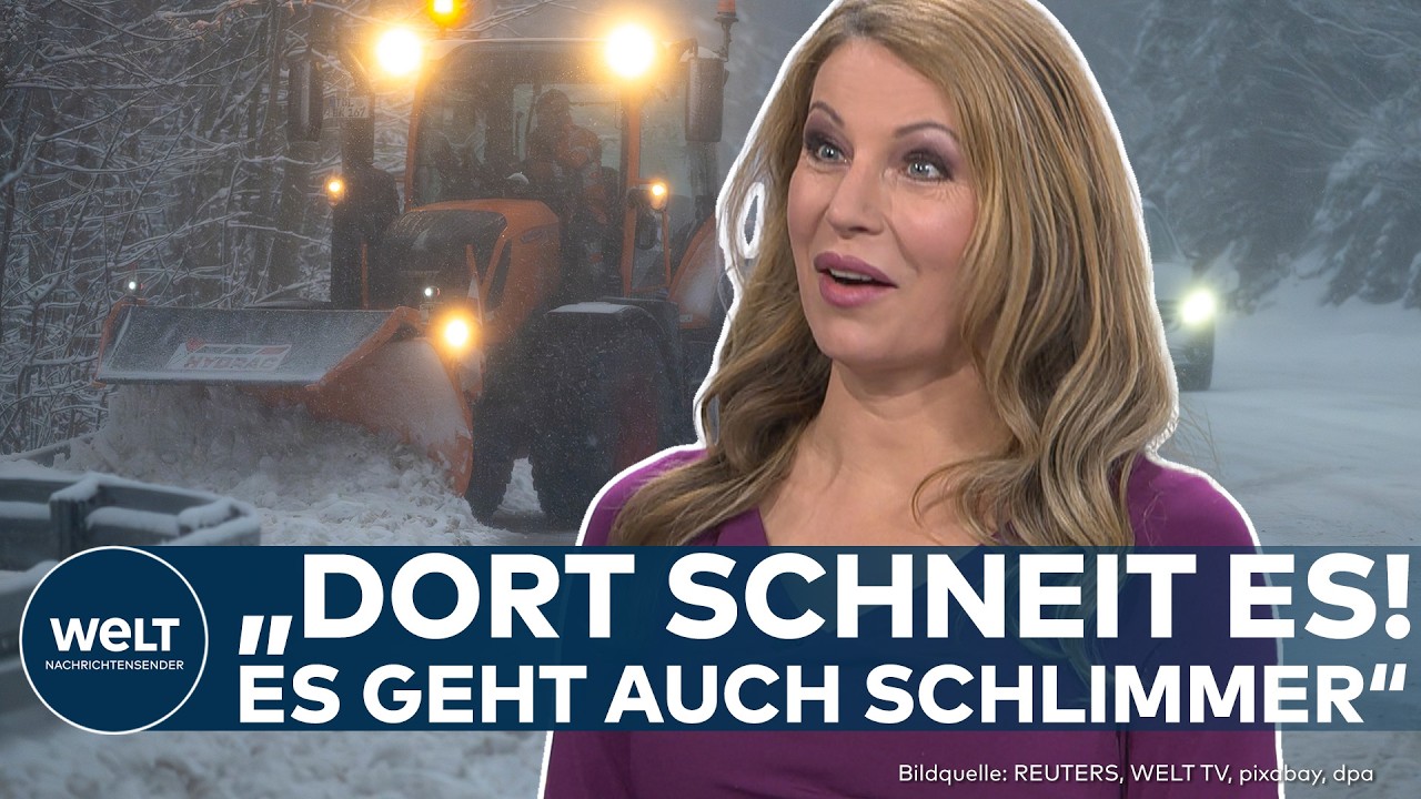 DEUTSCHLAND: Wetter-Wirrwarr! Schnee, Regen, Gewitter!