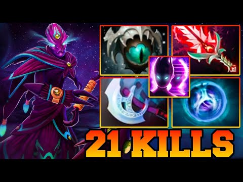 Spectre Dota 2 Safelane Carry Meta With 21 Kills Pro Gameplay Build Guide 7.33