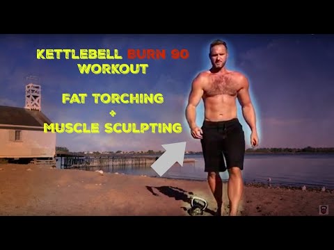Total Body SLEEKIFY Burn 90 Kettlebell Workout | 40 Minutes