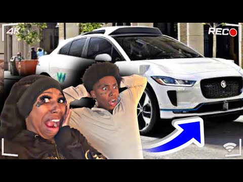 SELF DRIVING CAR PRANK ON FIANCEE 😱 * SHE WAS SCARED*