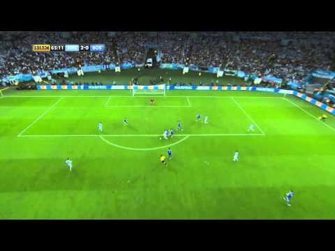 Messi Goal against Bosnia and Herzegovina! Argentina - Bosnia 2-1
