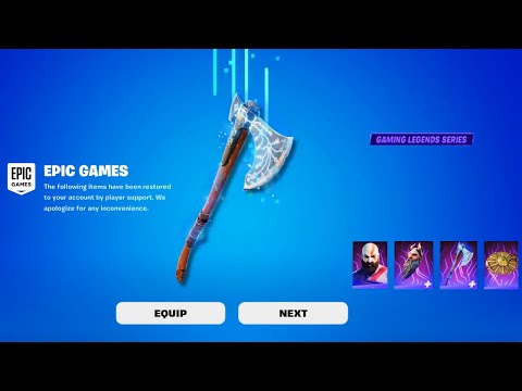 The Return of the Cratos Skin and Bundle in Fortnite