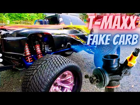 Traxxas T-Maxx Bad Carb Problem? Testing a Fake $20 Dollar Replica Carb - IS IT GOOD?