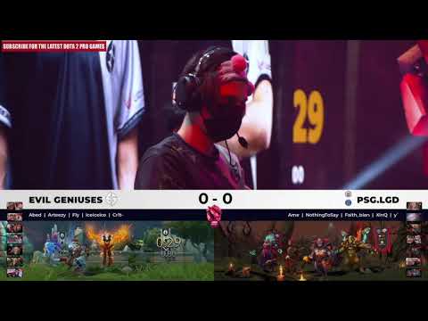 [GAME 1] EG vs PSG.LGD English Cast [BO3] | Singapore Major 2021 live | HD NO DELAY 60 FPS