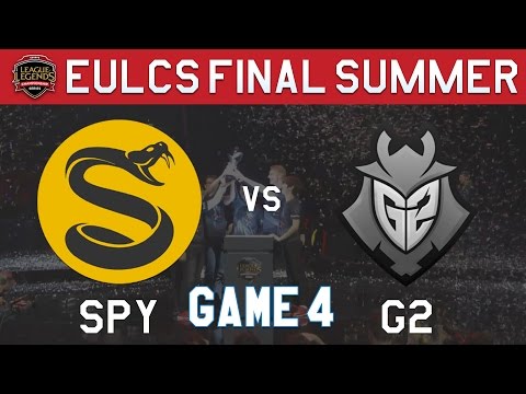 SPY vs G2 Game 4 | EULCS Final - Splyce vs G2 Esports